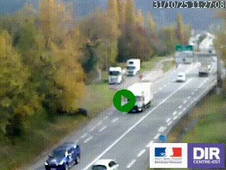 Webcam info trafic à proximité de Vizille sur la N85, au niveau du point de vue du Saut du Moine à Champagnier