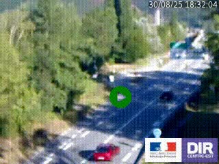<h2>Webcam info trafic à proximité de Vizille sur la N85, au niveau du point de vue du Saut du Moine à Champagnier</h2>