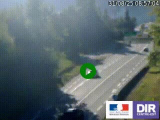 <h2>Webcam info trafic à proximité de Vizille sur la N85, au niveau du point de vue du Saut du Moine à Champagnier</h2>