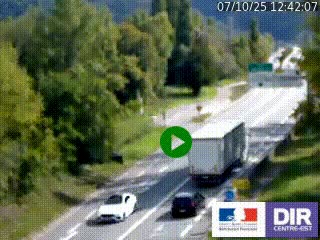 <h2>Webcam info trafic à proximité de Vizille sur la N85, au niveau du point de vue du Saut du Moine à Champagnier</h2>