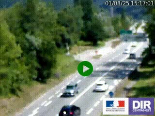 <h2>Webcam info trafic à proximité de Vizille sur la N85, au niveau du point de vue du Saut du Moine à Champagnier</h2>