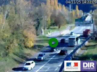<h2>Webcam info trafic à proximité de Vizille sur la N85, au niveau du point de vue du Saut du Moine à Champagnier</h2>