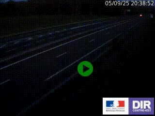 <h2>Webcam autoroute sur l'A77 à hauteur de Pouilly-sur-Loire en direction de Nevers</h2>