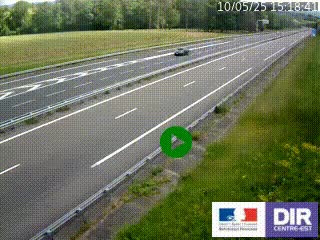 <h2>Webcam autoroute sur l'A77 à hauteur de Pouilly-sur-Loire en direction de Nevers</h2>