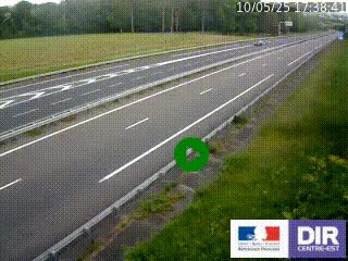 <h2>Webcam autoroute sur l'A77 à hauteur de Pouilly-sur-Loire en direction de Nevers</h2>