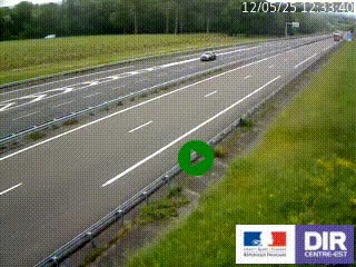 <h2>Webcam autoroute sur l'A77 à hauteur de Pouilly-sur-Loire en direction de Nevers</h2>