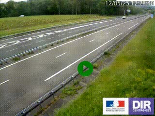 <h2>Webcam autoroute sur l'A77 à hauteur de Pouilly-sur-Loire en direction de Nevers</h2>