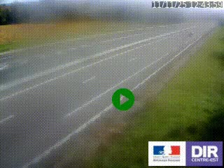 <h2>Webcam autoroute sur l'A77 à hauteur de Pouilly-sur-Loire en direction de Nevers</h2>