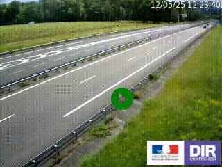 <h2>Webcam autoroute sur l'A77 à hauteur de Pouilly-sur-Loire en direction de Nevers</h2>
