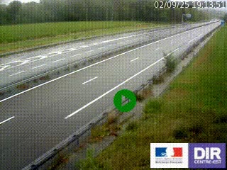<h2>Webcam autoroute sur l'A77 à hauteur de Pouilly-sur-Loire en direction de Nevers</h2>