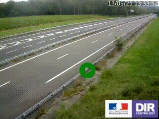 <h2>Webcam autoroute sur l'A77 à hauteur de Pouilly-sur-Loire en direction de Nevers</h2>