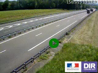 <h2>Webcam autoroute sur l'A77 à hauteur de Pouilly-sur-Loire en direction de Nevers</h2>