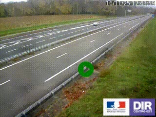<h2>Webcam autoroute sur l'A77 à hauteur de Pouilly-sur-Loire en direction de Nevers</h2>