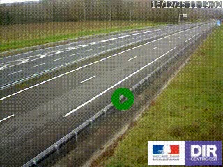 <h2>Webcam autoroute sur l'A77 à hauteur de Pouilly-sur-Loire en direction de Nevers</h2>