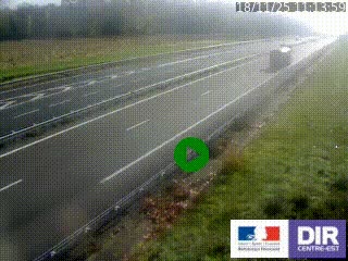 <h2>Webcam autoroute sur l'A77 à hauteur de Pouilly-sur-Loire en direction de Nevers</h2>