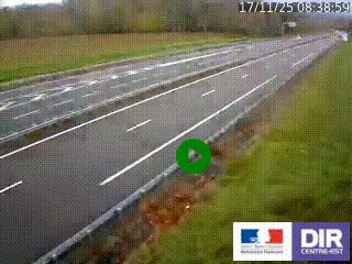 <h2>Webcam autoroute sur l'A77 à hauteur de Pouilly-sur-Loire en direction de Nevers</h2>