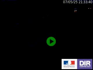 Webcam autoroute sur l'A77 à hauteur de Pouilly-sur-Loire en direction de Nevers
