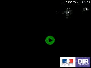 Webcam autoroute sur l'A77 à hauteur de Pouilly-sur-Loire en direction de Nevers