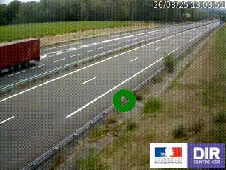 <h2>Webcam autoroute sur l'A77 à hauteur de Pouilly-sur-Loire en direction de Nevers</h2>