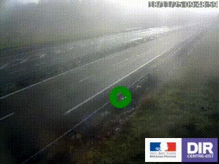 <h2>Webcam autoroute sur l'A77 à hauteur de Pouilly-sur-Loire en direction de Nevers</h2>