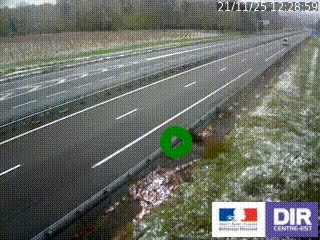 <h2>Webcam autoroute sur l'A77 à hauteur de Pouilly-sur-Loire en direction de Nevers</h2>