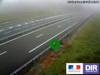 <h2>Webcam autoroute sur l'A77 à hauteur de Pouilly-sur-Loire en direction de Nevers</h2>