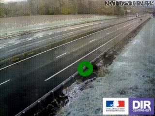 <h2>Webcam autoroute sur l'A77 à hauteur de Pouilly-sur-Loire en direction de Nevers</h2>