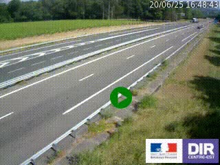 Webcam autoroute sur l'A77 à hauteur de Pouilly-sur-Loire en direction de Nevers