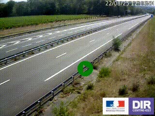 <h2>Webcam autoroute sur l'A77 à hauteur de Pouilly-sur-Loire en direction de Nevers</h2>
