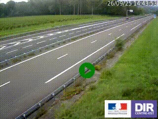 <h2>Webcam autoroute sur l'A77 à hauteur de Pouilly-sur-Loire en direction de Nevers</h2>