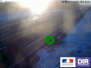 <h2>Webcam autoroute sur l'A77 à hauteur de Pouilly-sur-Loire en direction de Nevers</h2>