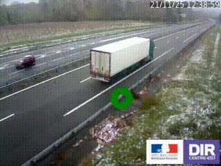<h2>Webcam autoroute sur l'A77 à hauteur de Pouilly-sur-Loire en direction de Nevers</h2>