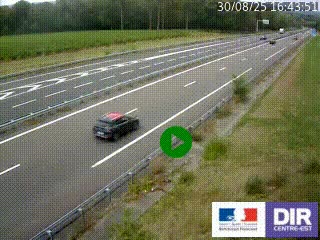 <h2>Webcam autoroute sur l'A77 à hauteur de Pouilly-sur-Loire en direction de Nevers</h2>