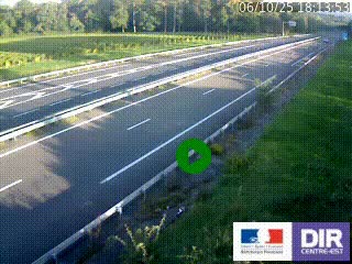 <h2>Webcam autoroute sur l'A77 à hauteur de Pouilly-sur-Loire en direction de Nevers</h2>