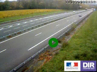 <h2>Webcam autoroute sur l'A77 à hauteur de Pouilly-sur-Loire en direction de Nevers</h2>