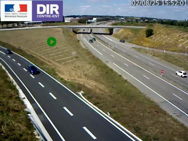 <h2>Webcam sur le contournement de Valence, sur la Nationale 7, caméra orientée vers Lyon</h2>