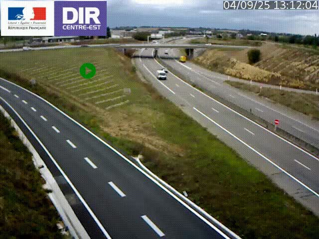 <h2>Webcam sur le contournement de Valence, sur la Nationale 7, caméra orientée vers Lyon</h2>