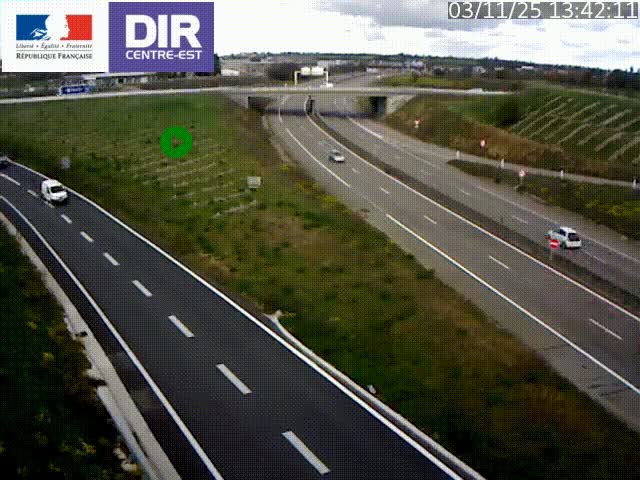 <h2>Webcam sur le contournement de Valence, sur la Nationale 7, caméra orientée vers Lyon</h2>