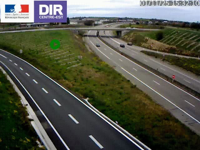 <h2>Webcam sur le contournement de Valence, sur la Nationale 7, caméra orientée vers Lyon</h2>
