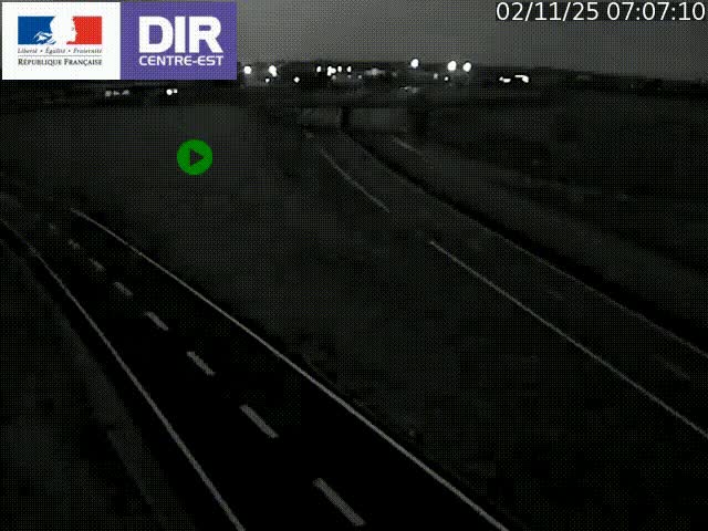 <h2>Webcam sur le contournement de Valence, sur la Nationale 7, caméra orientée vers Lyon</h2>