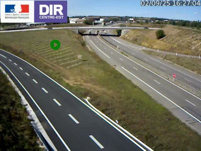 <h2>Webcam sur le contournement de Valence, sur la Nationale 7, caméra orientée vers Lyon</h2>