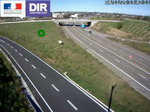 <h2>Webcam sur le contournement de Valence, sur la Nationale 7, caméra orientée vers Lyon</h2>