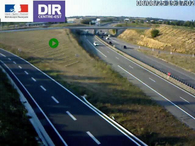 <h2>Webcam sur le contournement de Valence, sur la Nationale 7, caméra orientée vers Lyon</h2>