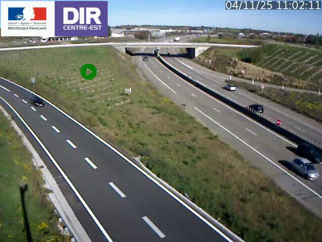 <h2>Webcam sur le contournement de Valence, sur la Nationale 7, caméra orientée vers Lyon</h2>