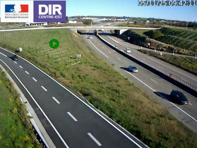 <h2>Webcam sur le contournement de Valence, sur la Nationale 7, caméra orientée vers Lyon</h2>