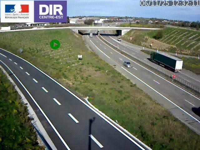 <h2>Webcam sur le contournement de Valence, sur la Nationale 7, caméra orientée vers Lyon</h2>