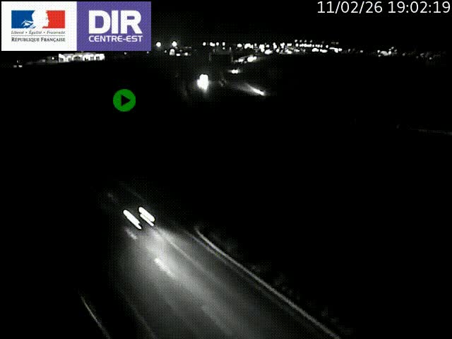 <h2>Webcam sur le contournement de Valence, sur la Nationale 7, caméra orientée vers Lyon</h2>
