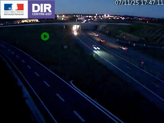<h2>Webcam sur le contournement de Valence, sur la Nationale 7, caméra orientée vers Lyon</h2>