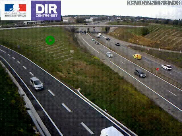 <h2>Webcam sur le contournement de Valence, sur la Nationale 7, caméra orientée vers Lyon</h2>