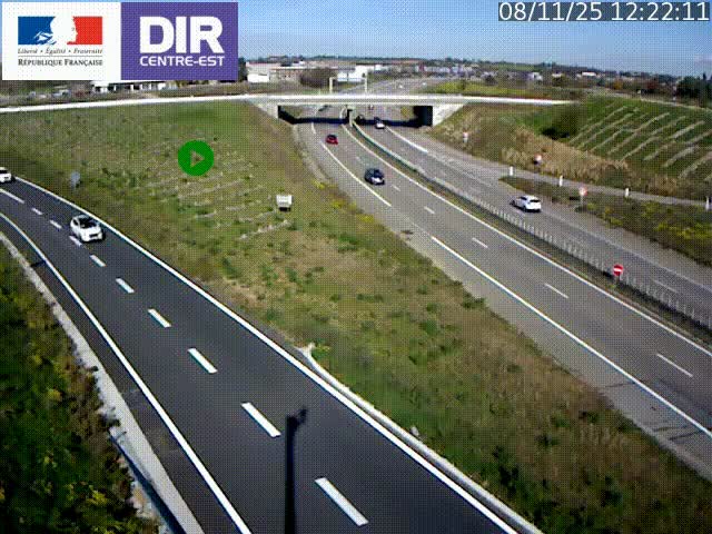 <h2>Webcam sur le contournement de Valence, sur la Nationale 7, caméra orientée vers Lyon</h2>